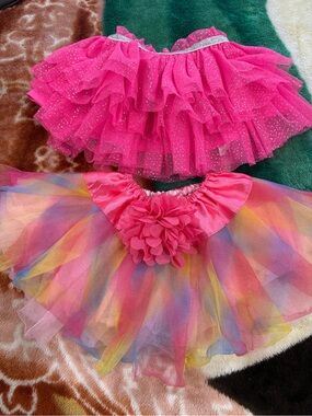 Baby Starters Hot Pink Sparkle Tulle Skirt
